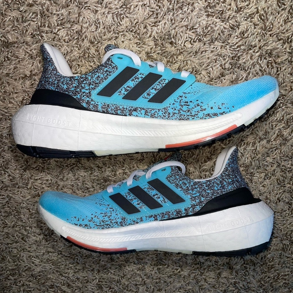 Adidas Ultraboost Light Running Shoes Mens Size 8/Womens Size 9 Blue IE1694 NEW - Picture 7 of 9
